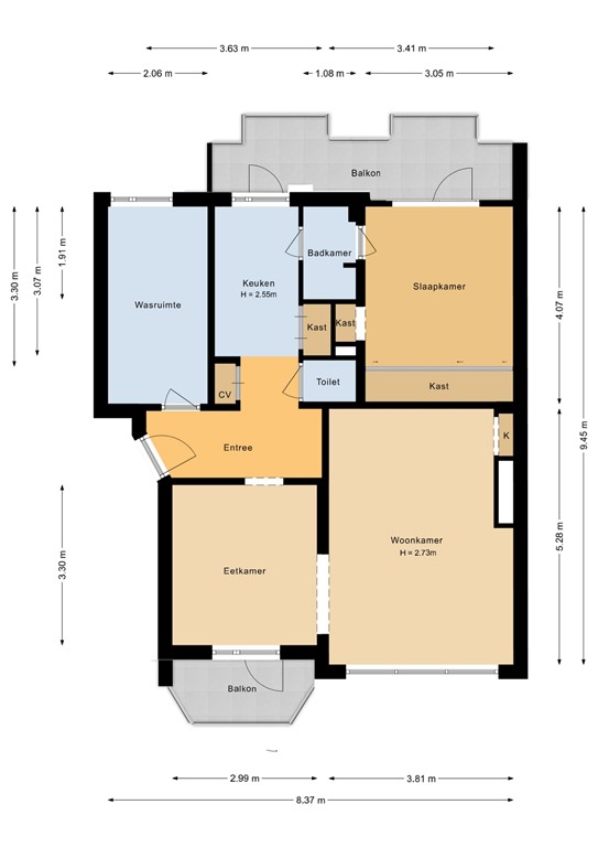 mediumsize floorplan